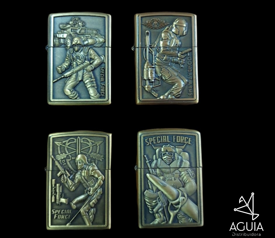 Isqueiro LH-019R Dourado