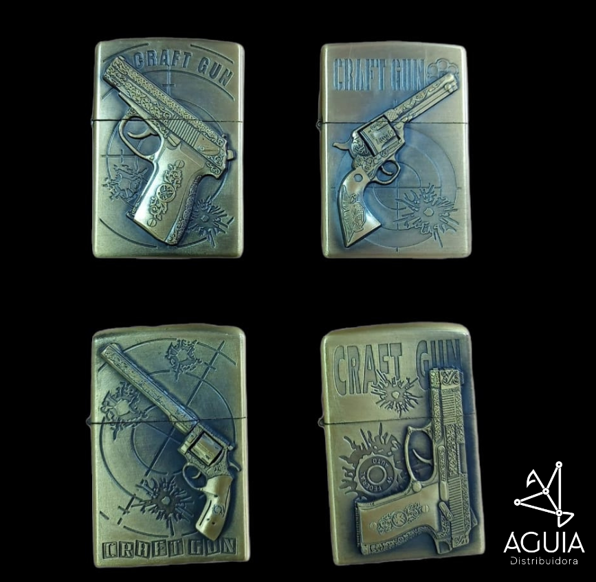 Isqueiro LH-019R Dourado