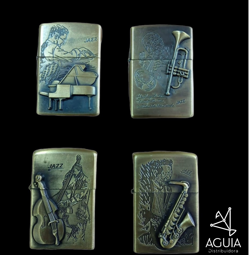 Isqueiro LH-019R Dourado