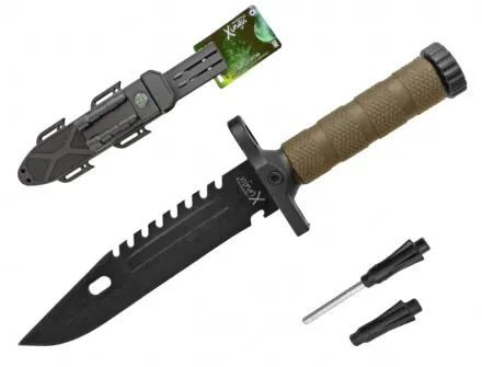 Faca Esportiva C/ Bainha De Plástico XV 3428 32cm