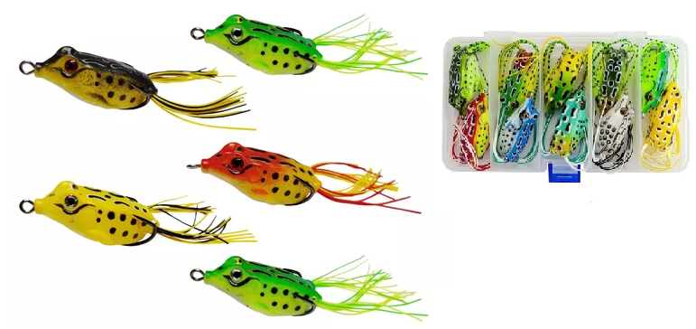 Isca Artificial Frog WS-659 5,5cm 12,5g CX C/ 10 Und