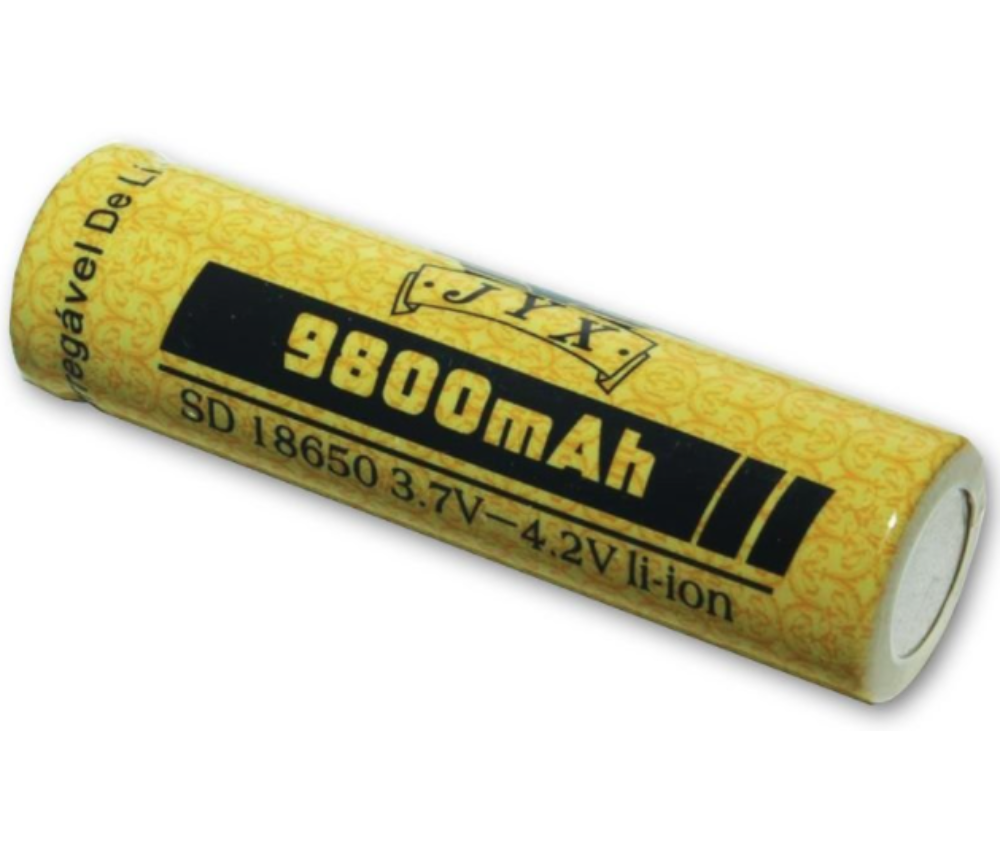 Bateria recarregável grande JWS 9800MAH 3,7v-4,2v sd 18650