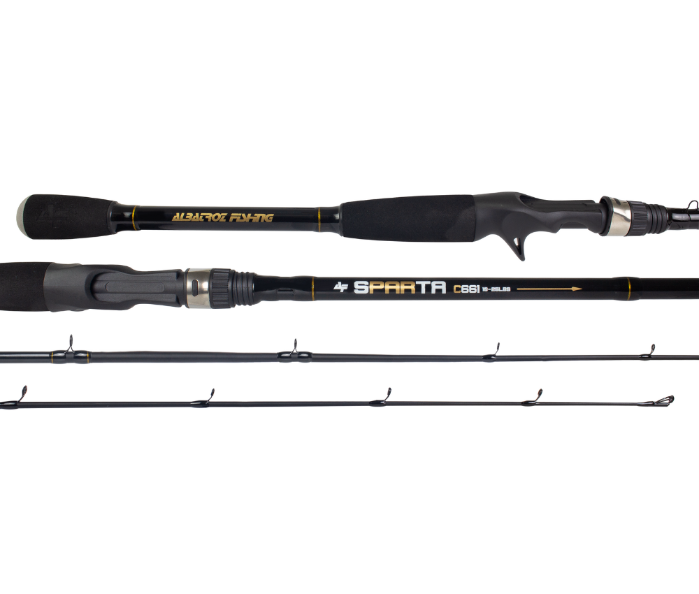 Vara P/ Carretilha Inteira Sparta 1,70m P/ Força De 6 A 12 Lb