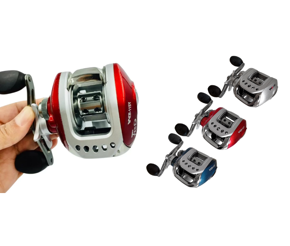 Carretilha WJ-115Z Esquerdo 10+1 Rolamentos