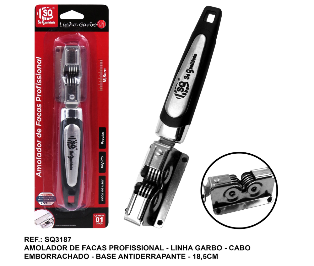 Amolador De Faca Metal SQ-3187