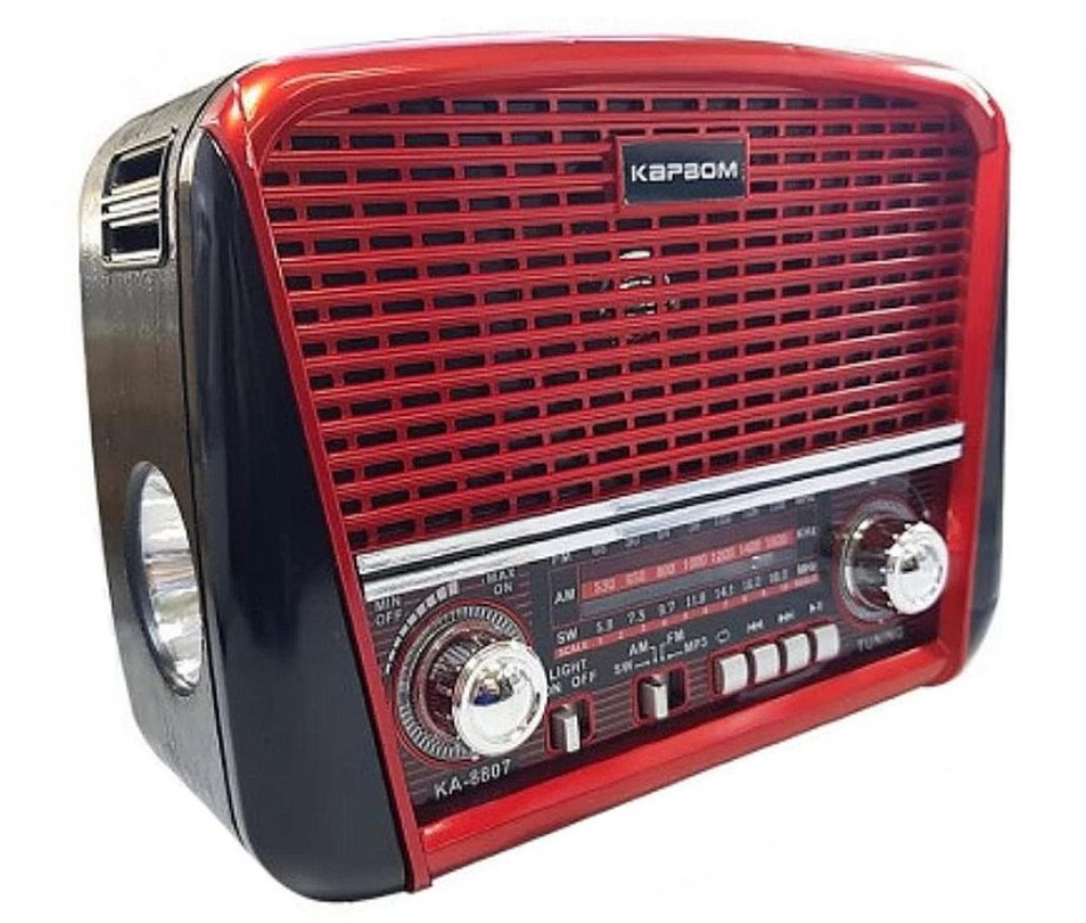 Rádio KA-8807 Bluetooth/Usb/Tf/Fm/Aux
