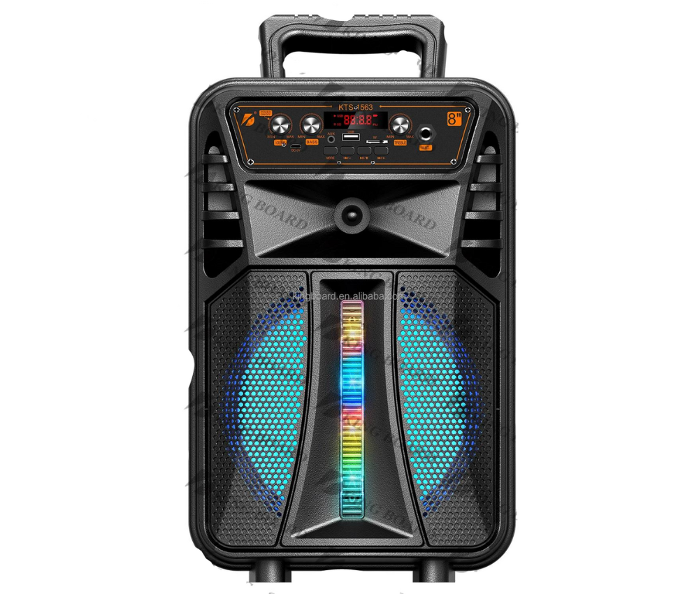 Caixa De Som KTS-1563 Usb/Tf/Bt/Fm/Aux 