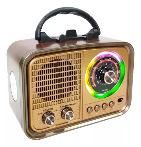 Rádio KA-5583 Am/Fm/Sw Usb/Sd Bluetooth Com Lanterna 