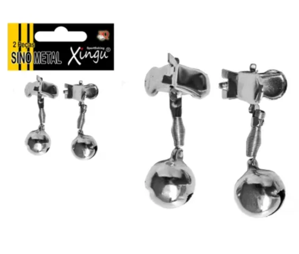 Sino De Metal Para Pesca 14mm XV2482 Kit C/ 2 Un