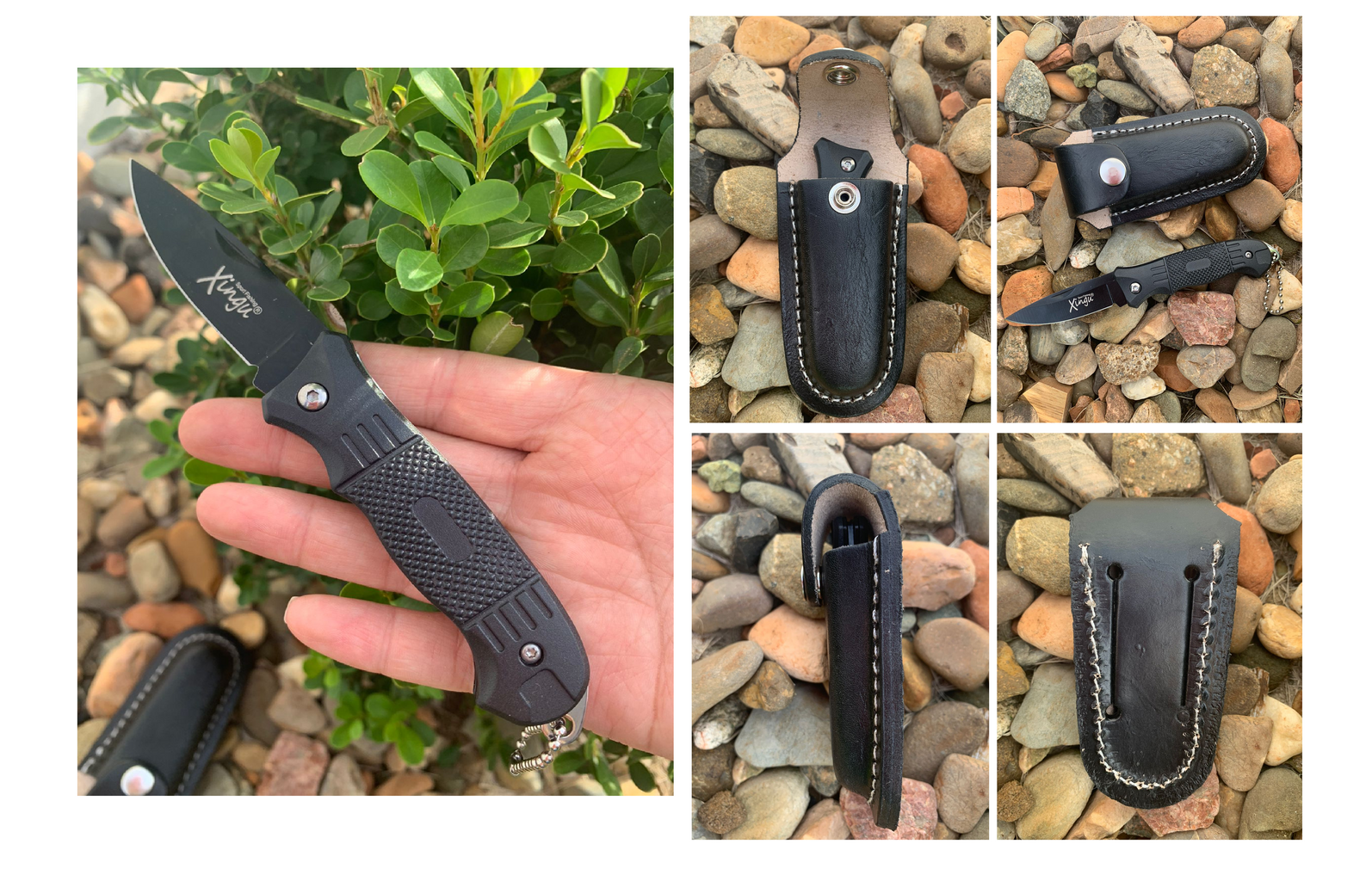 Canivete De Metal XV2930 Com Bainha Lisa 517-P 10Cm