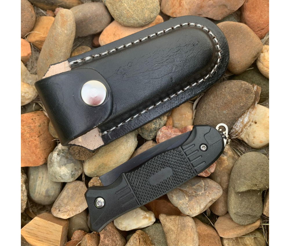 Canivete De Metal XV2930 Com Bainha Lisa 517-P 10Cm