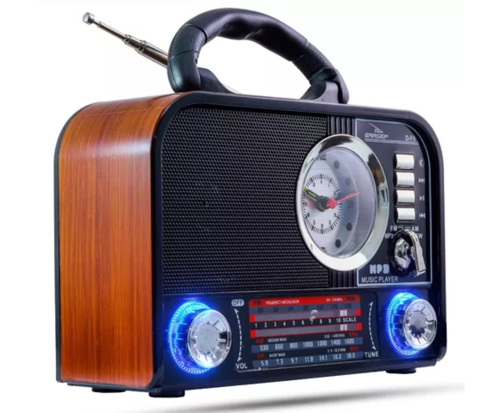 Rádio KA-7839 Fm/Am/Sw/Usb/Tf/Bluetooth 