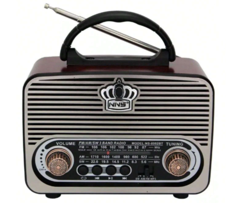 Rádio KA-3179 Fm/Am/Sw/Usb/Tf/Bluetooth 