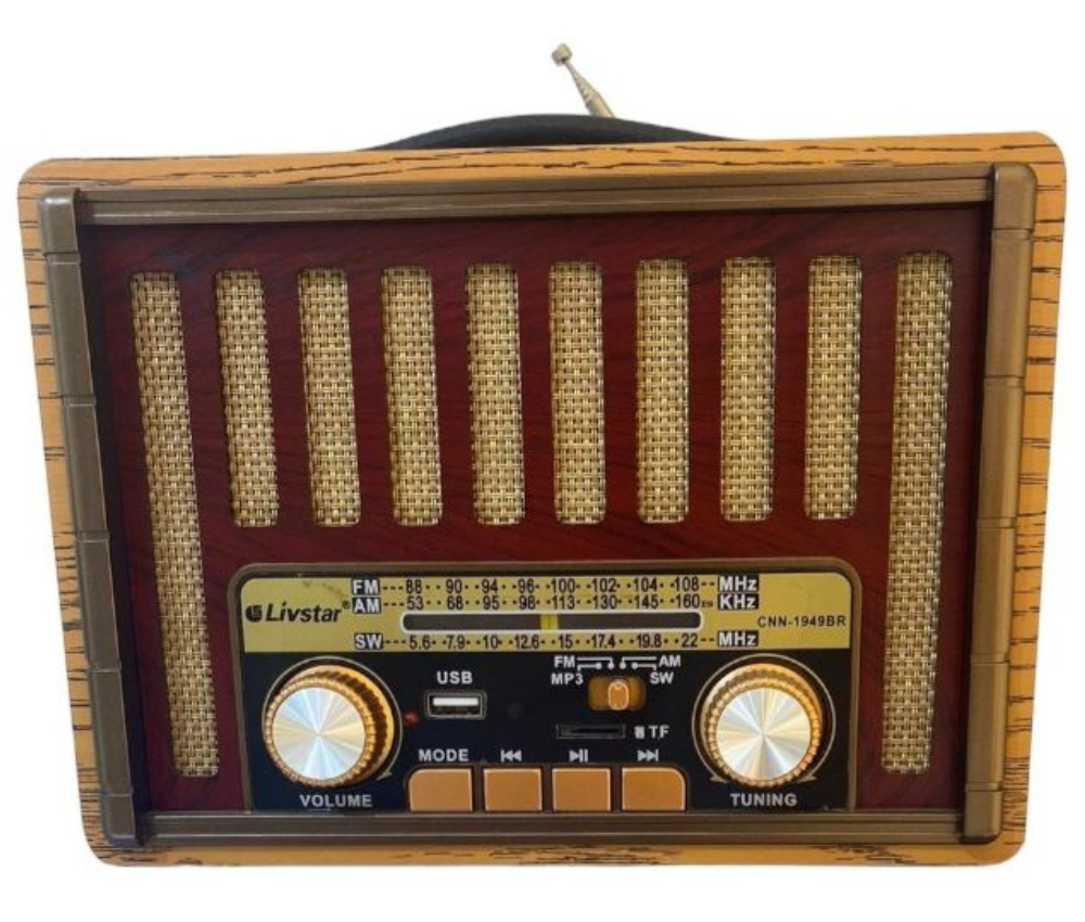 Rádio CNN-1949 Am/Fm/Sw Usb/Sd 