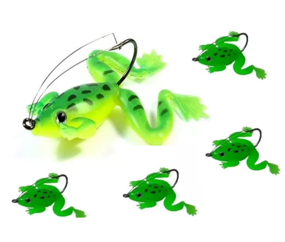 Isca Artificial Frog WJ-44 4cm 5,2g Kit C/ 5un