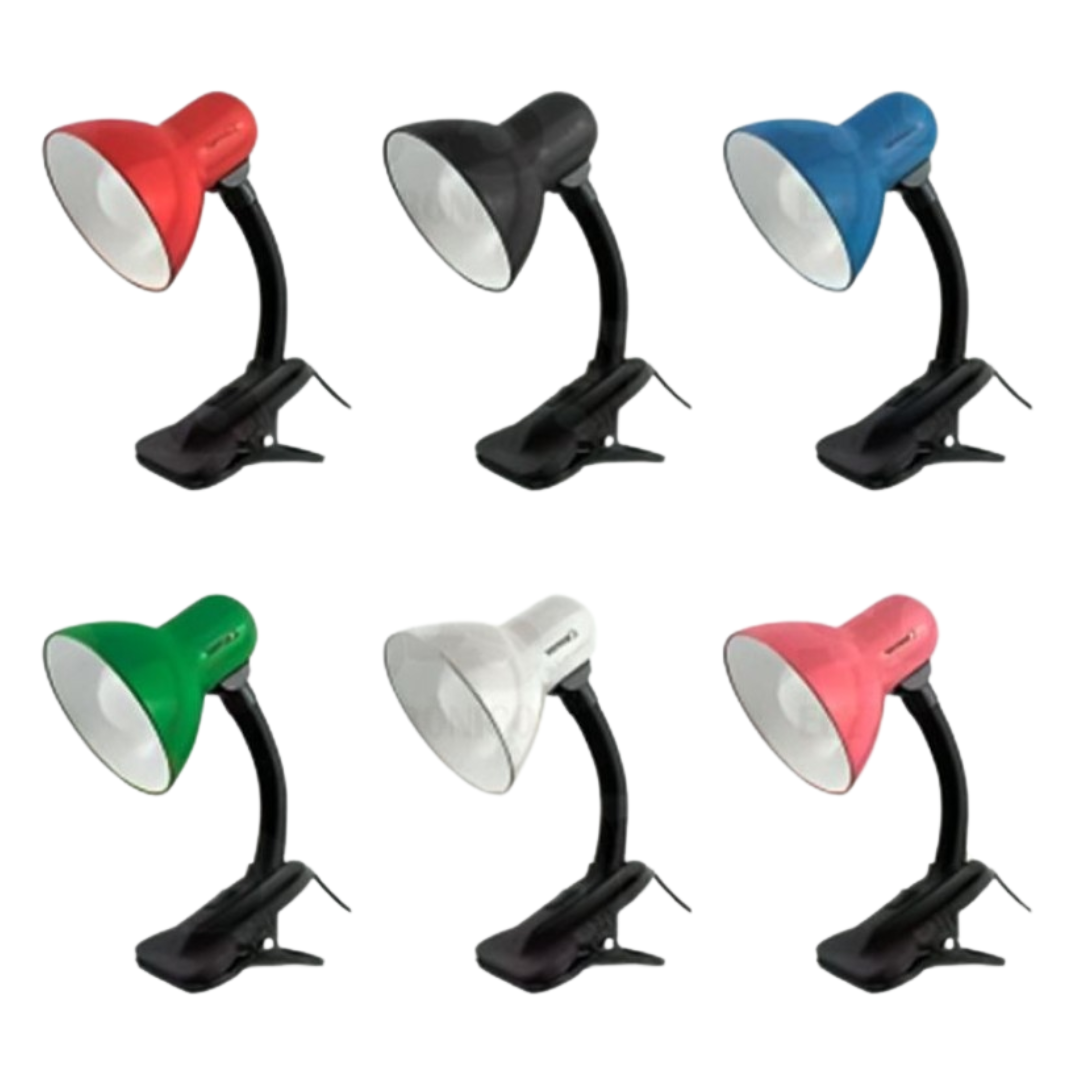 Luminária De Mesa Articulável C/ Clip CRS-2208