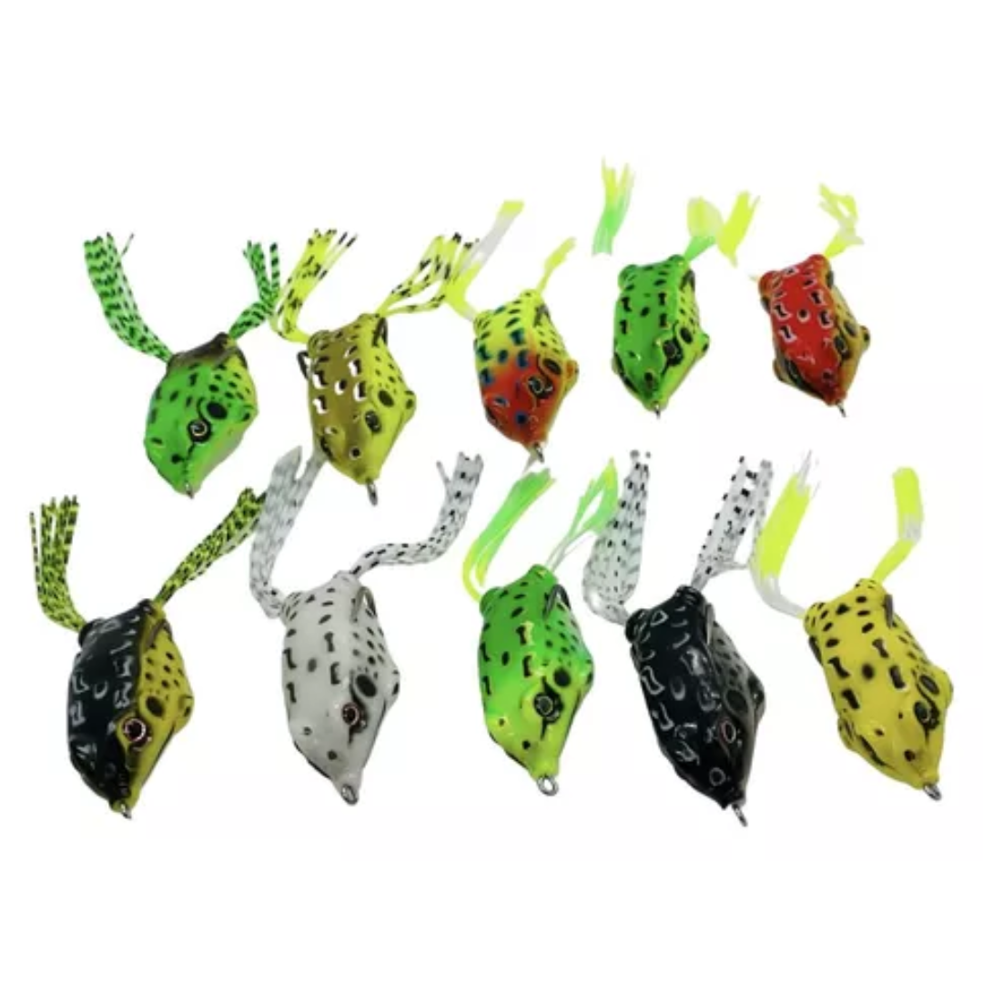 Isca Artificial Frog Artificial-D 5cm 8g Kit C/ 10 Un