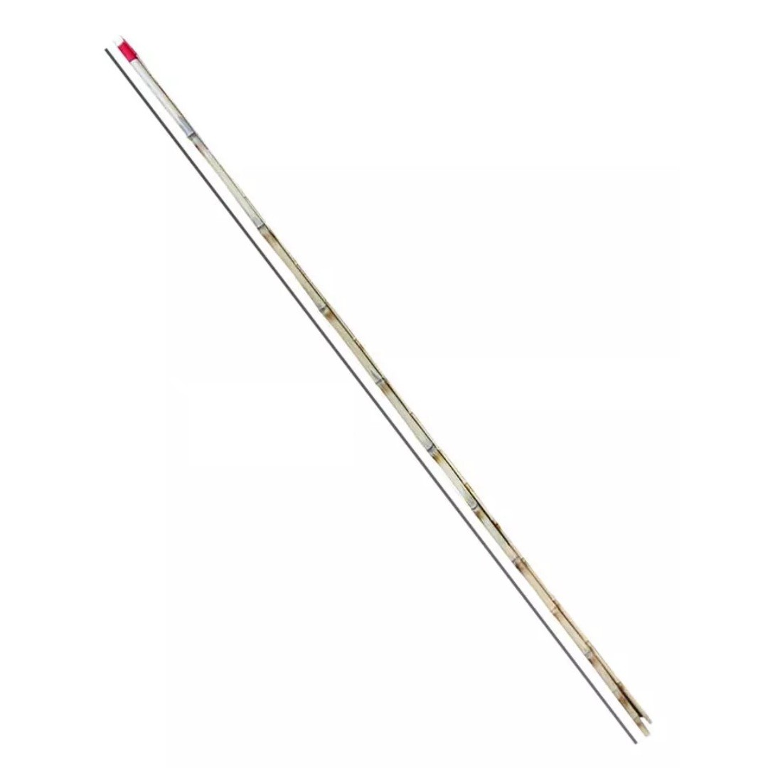 Vara Bambu Ponta Grossa/Fina Com Emenda