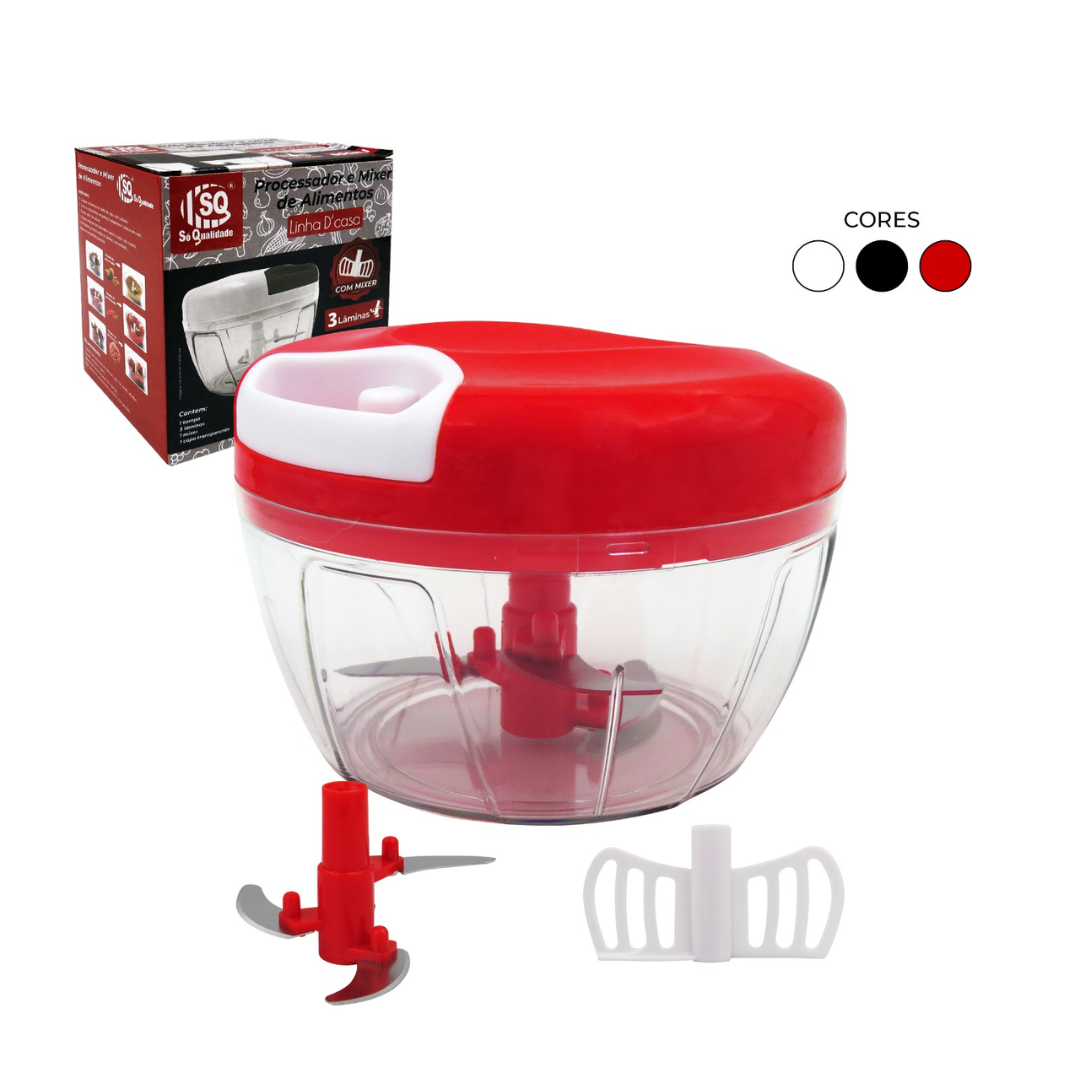 Processador e Mixer De Alimentos SQ-4294 500ml