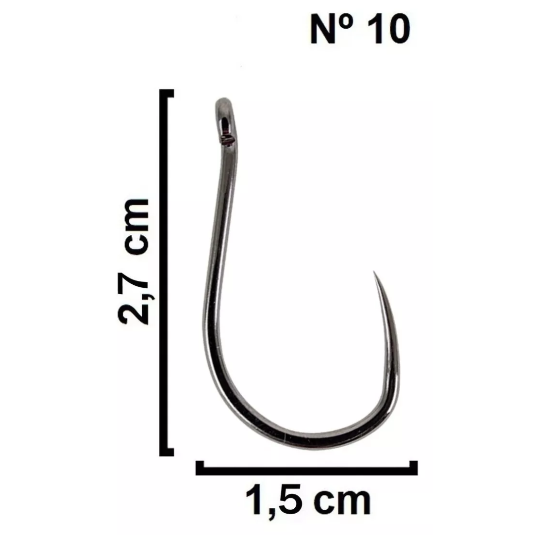 Anzol Chinu Sure Black Sem Fisga