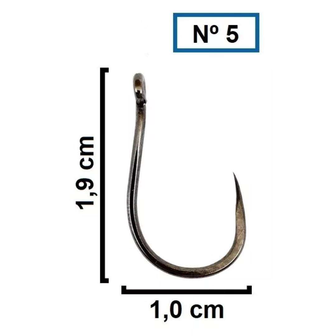 Anzol Chinu Sure Black Sem Fisga