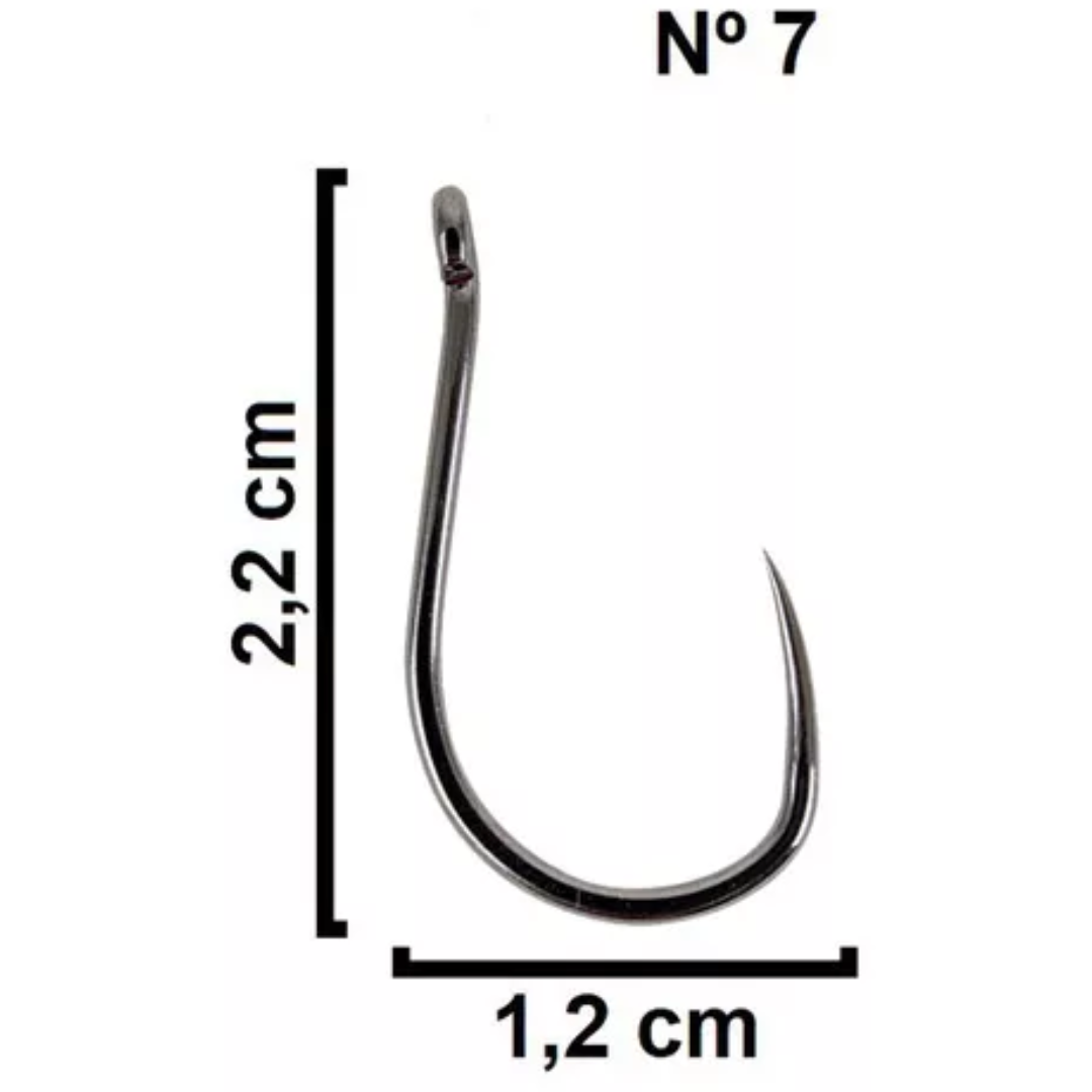 Anzol Chinu Sure Black Sem Fisga