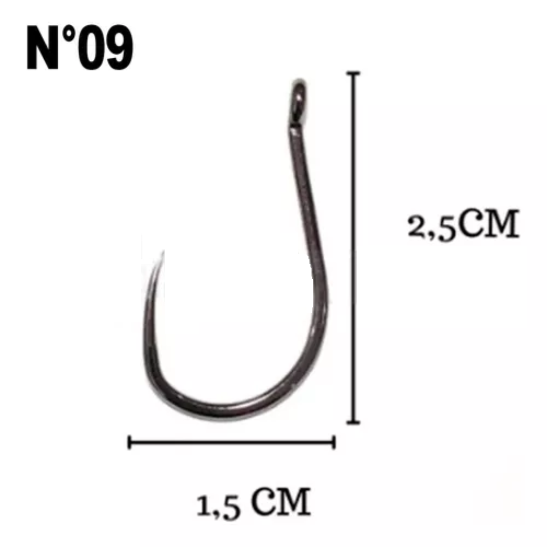 Anzol Chinu Sure Black Sem Fisga