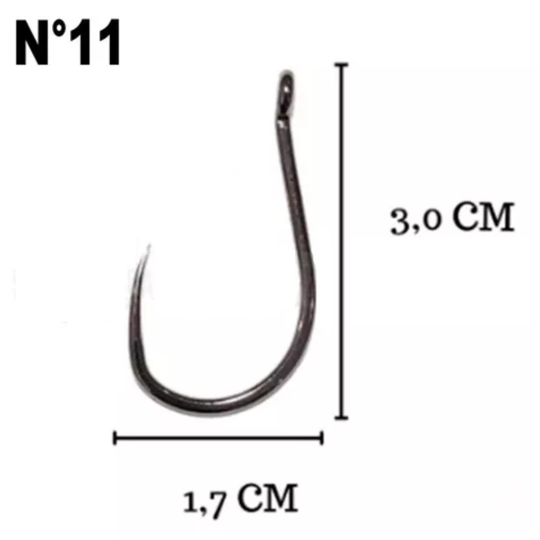 Anzol Chinu Sure Black Sem Fisga