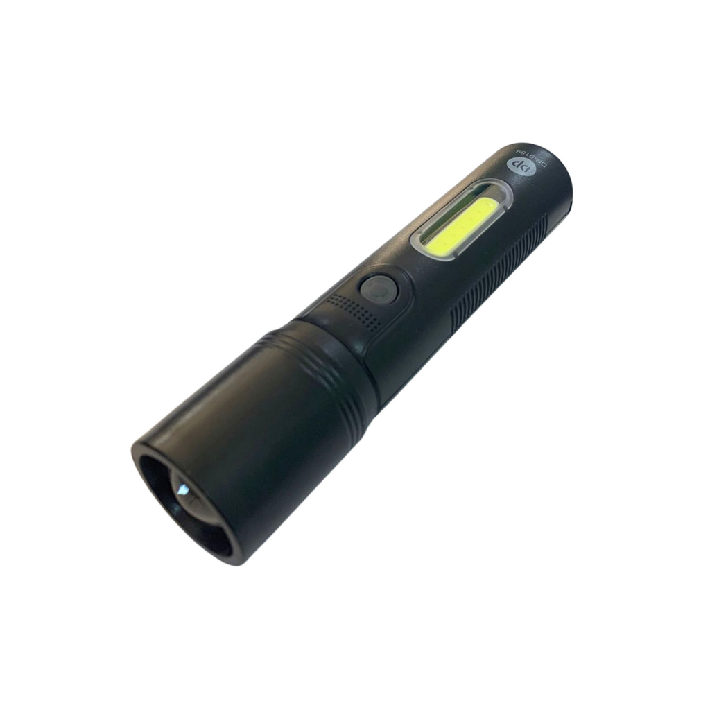 Mini Lanterna DP-9189 Laser C/ Zoom 5w+ 2w Cob