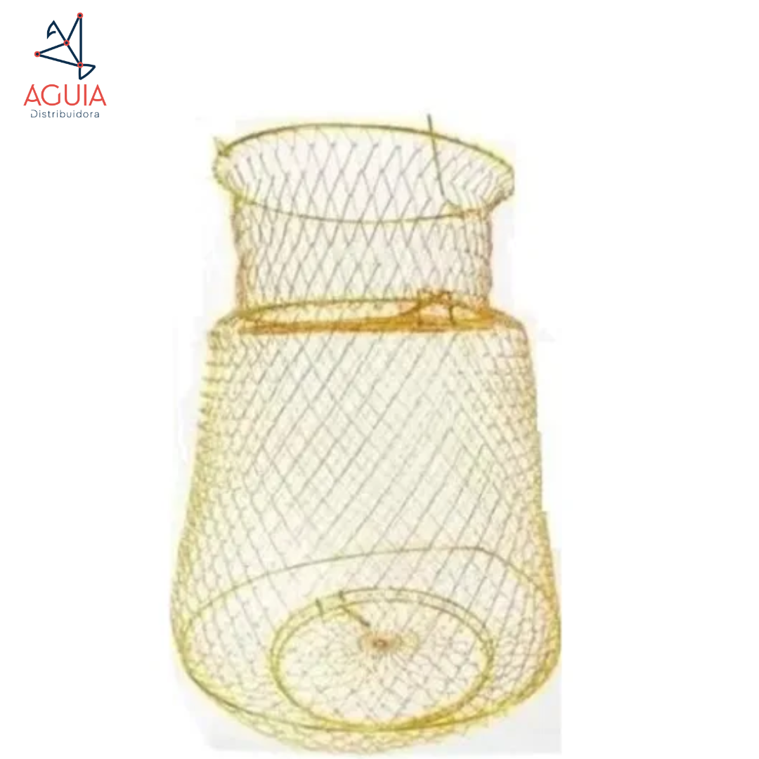 Samburá Viveiro De Arame Malha 10mm N.01 Com Tampa 70cm Aberto