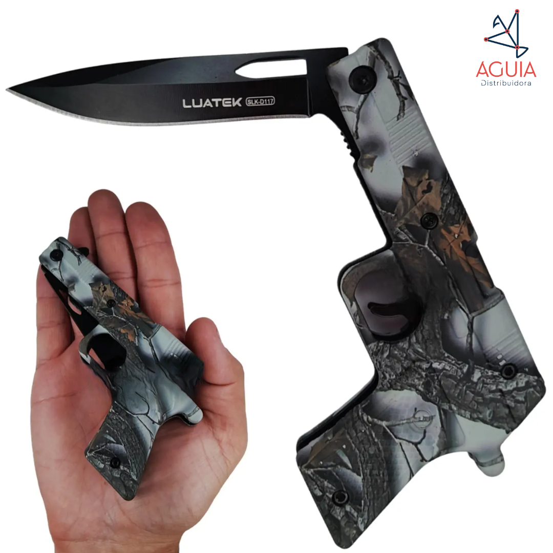 Canivete Dobrável C/ Clip DLK-D347 20cm