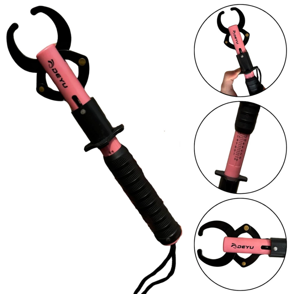 Alicate Garra DY-01 Rosa Com Balança 21 Kg