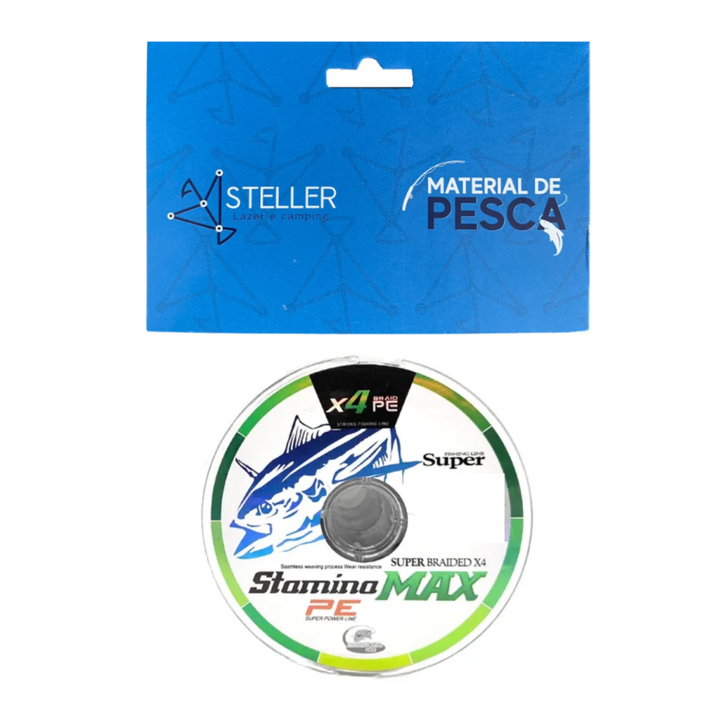 Linha Multifilamento 4x Steller Green 100m