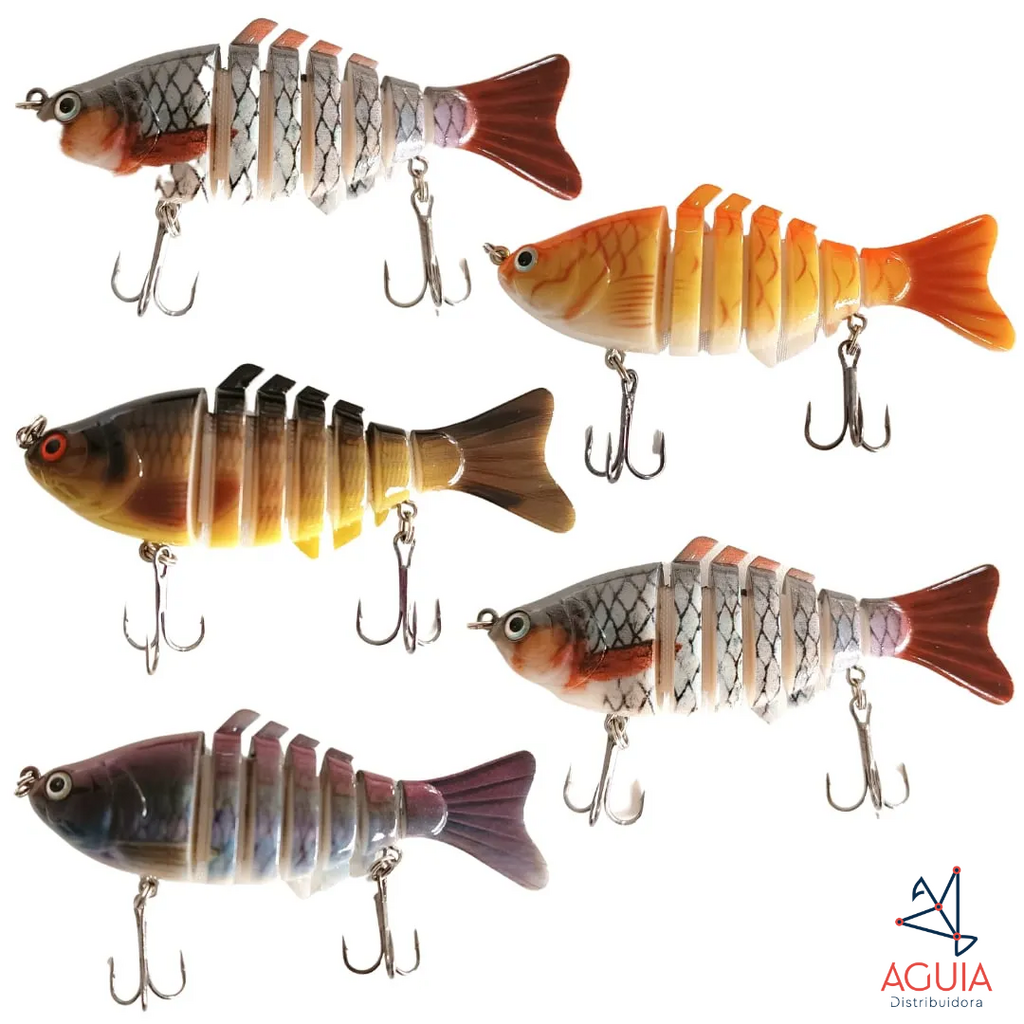 Isca Anzol Triplo Articulada HY-H 8cm 9g