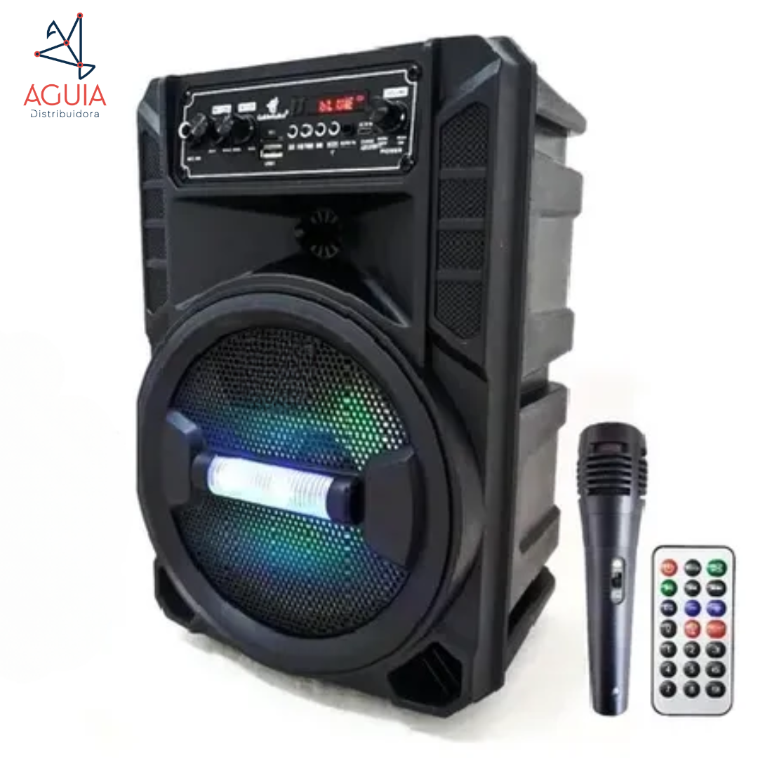 Caixa De Som MS-8245br Usb/Tf/Fm/Aux Bluetooth 