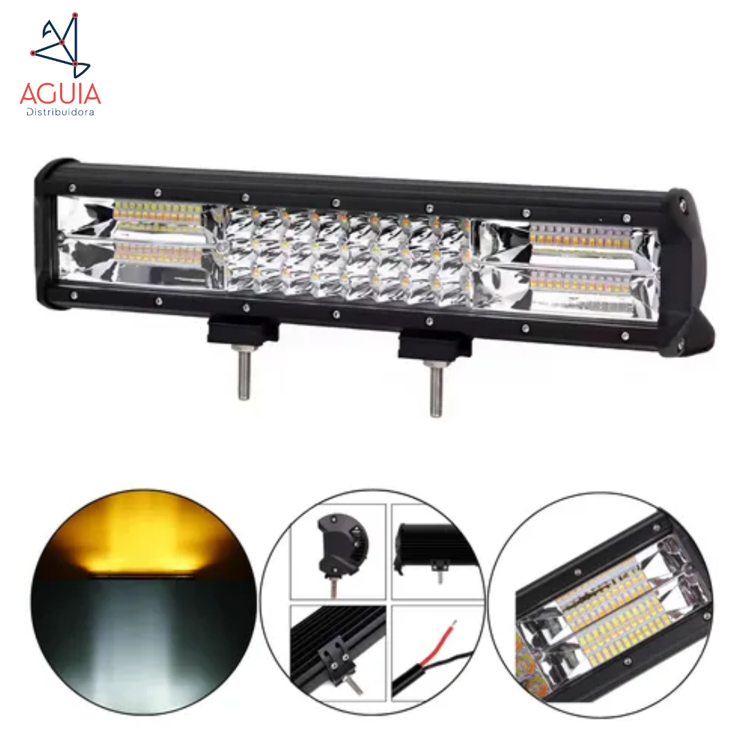 Farol Automotivo Barra Le-6770 30cm 60 Leds 180w