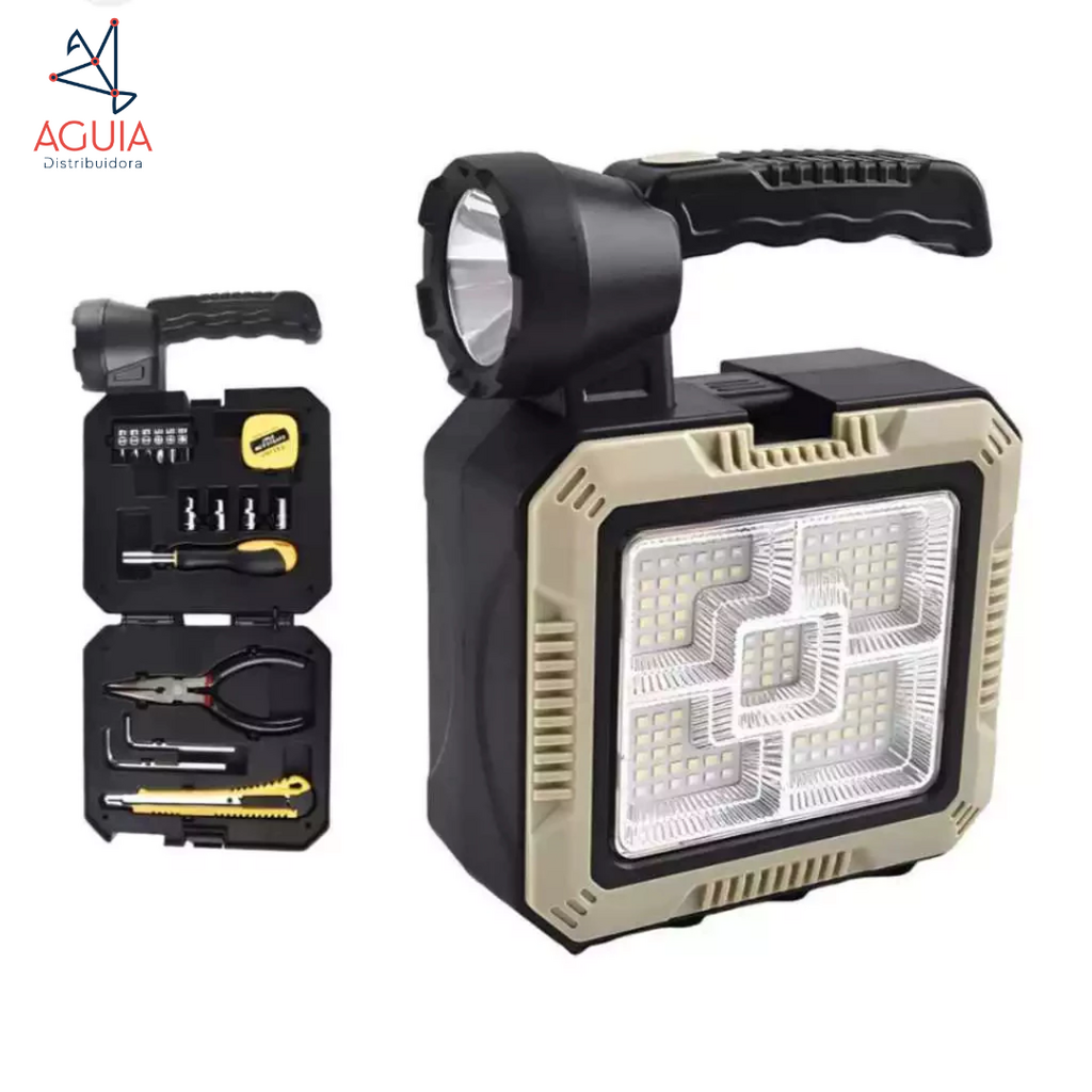 Lanterna Solar KA-L6993 15w Caixa Ferramenta 20x15cm