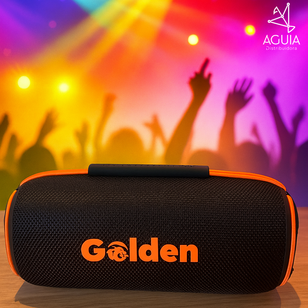 Caixa De Som GP-272 BT/Usb/Tf/Ax 