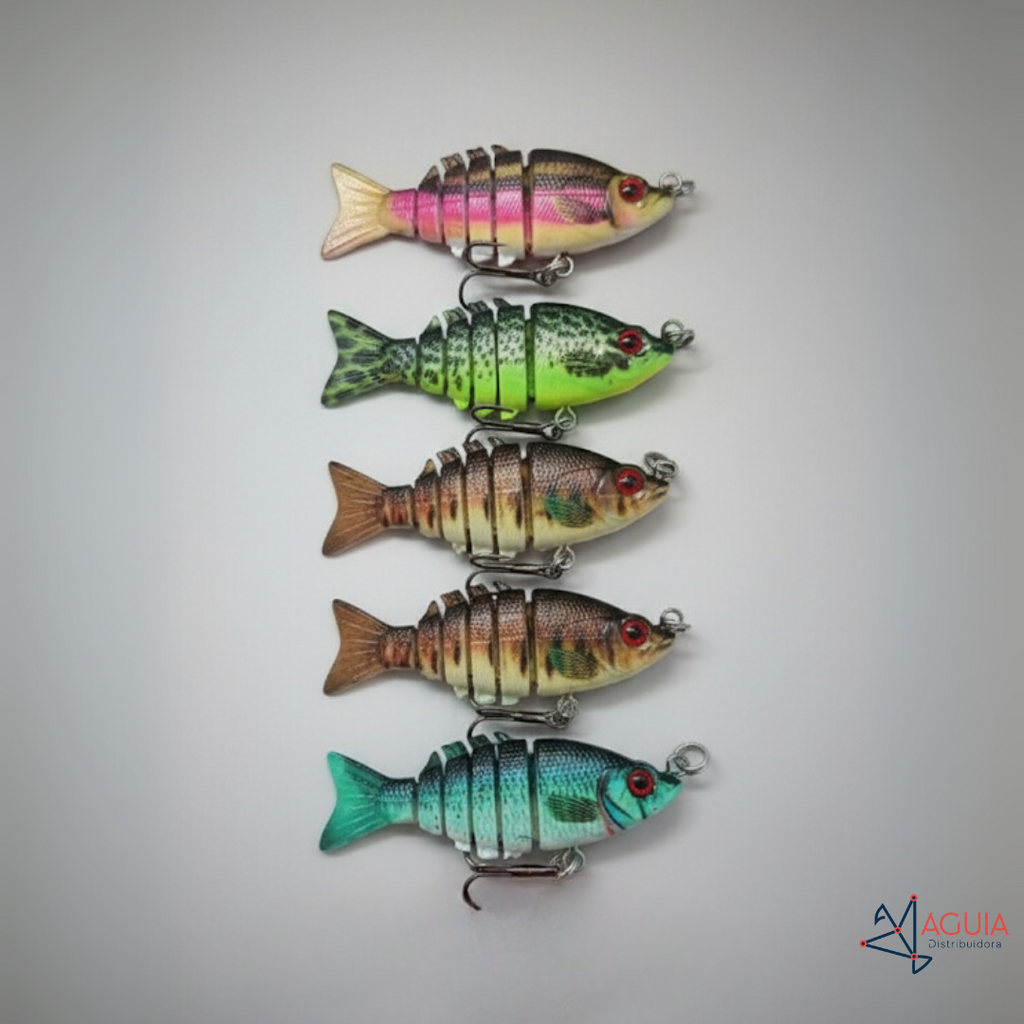 Isca Anzol Triplo Articulada Ws-Y736 5.5cm 3.5g Cx C/ 5 Un