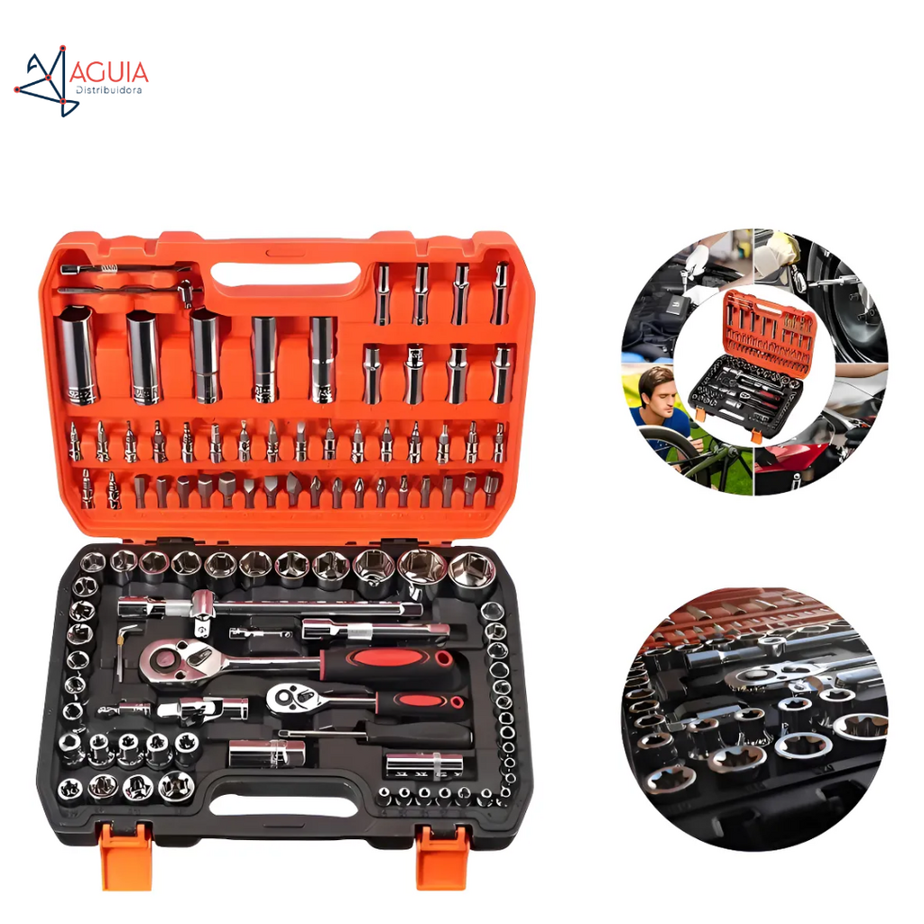 Conjunto Soquetes Profissional AT-1316 108 Pcs