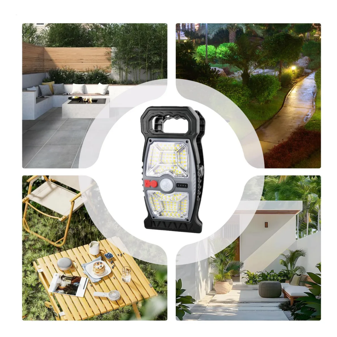 Luminária Solar Clip At-1299 C/ Sensor De Movimento 22cm