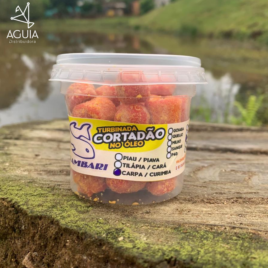 Massa Para Pesca Turbinada No Óleo Carpa Banana 100g