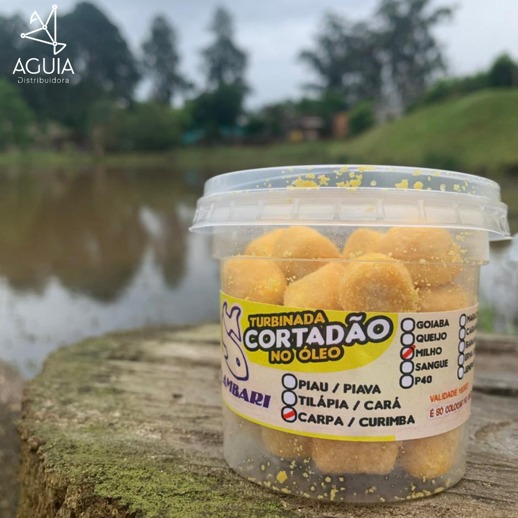 Massa Para Pesca Turbinada No Óleo Carpa Milho 100g