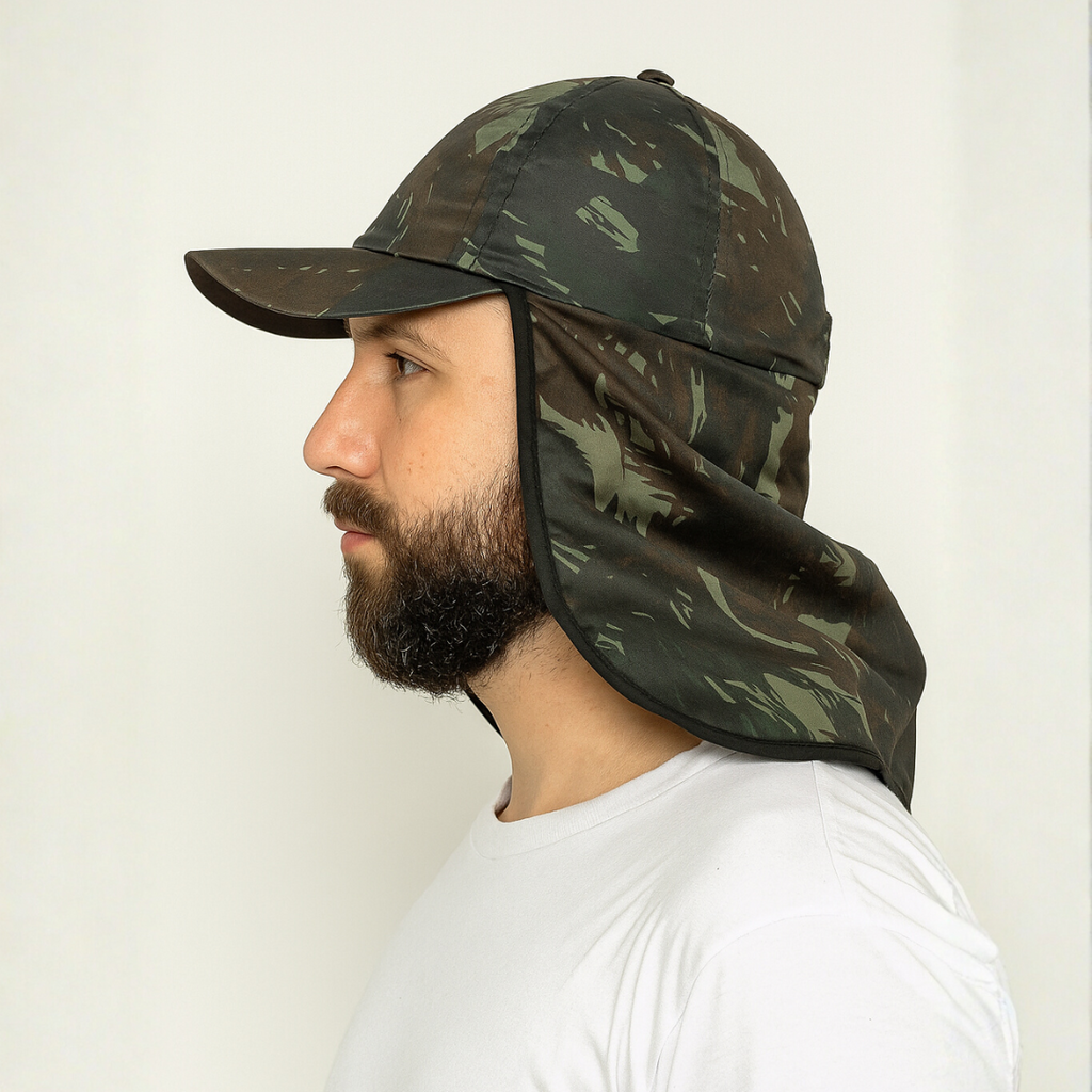 Boné C/ Protetor HP Legionário Camuflado