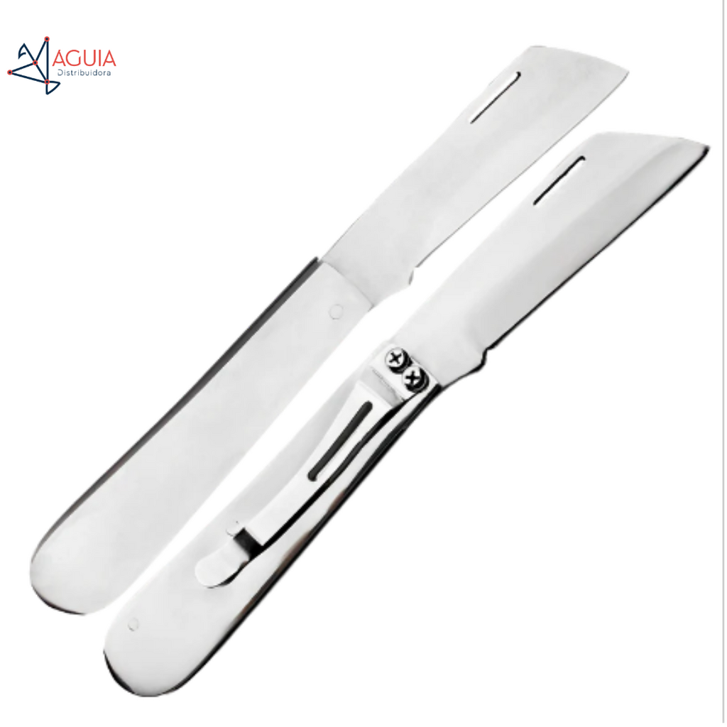 Canivete Dobrável Inox C/ Clip Ss-07 18cm