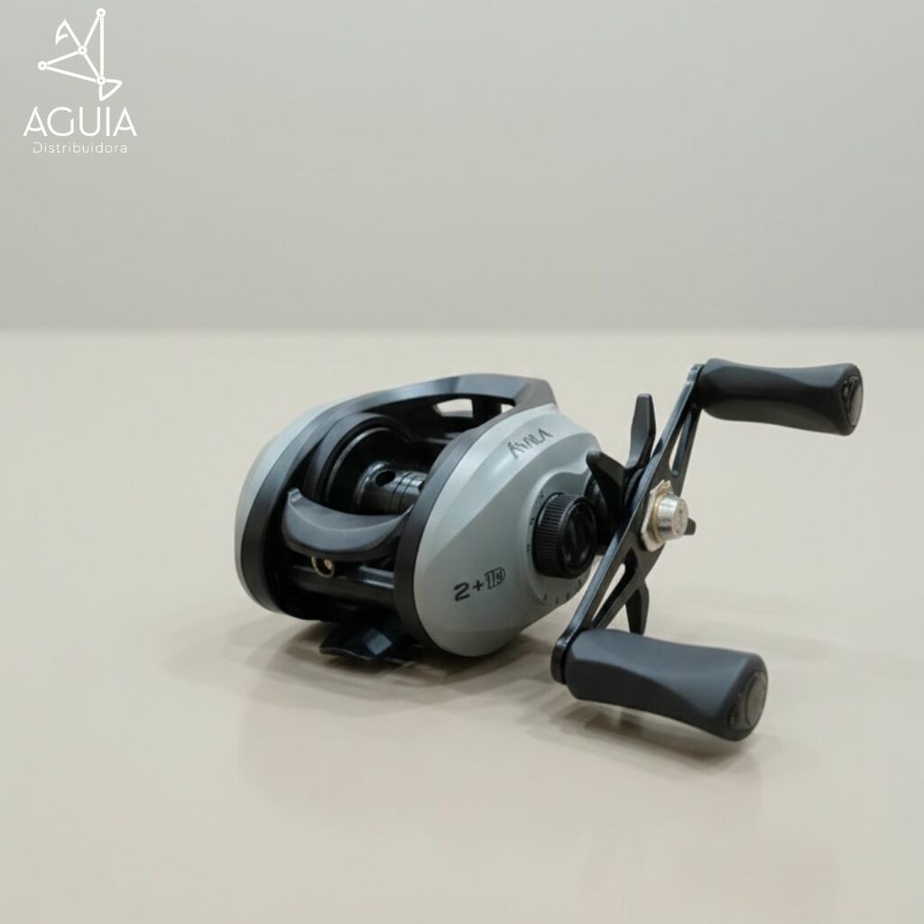 Carretilha HG Avila Gray Esquerda 2+1 Rol