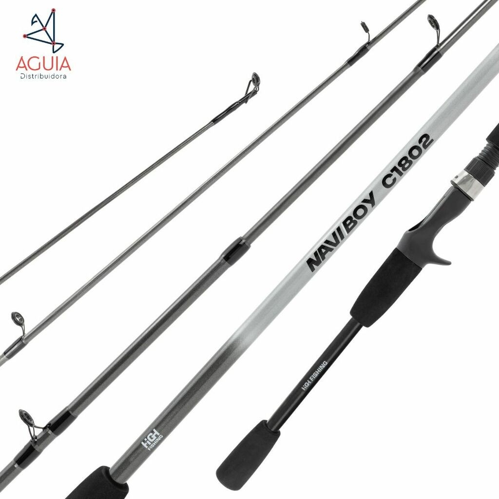 Vara P/ Carretilha Duas Partes HG Navi Boy C 1802 1,80m 6-12 LB