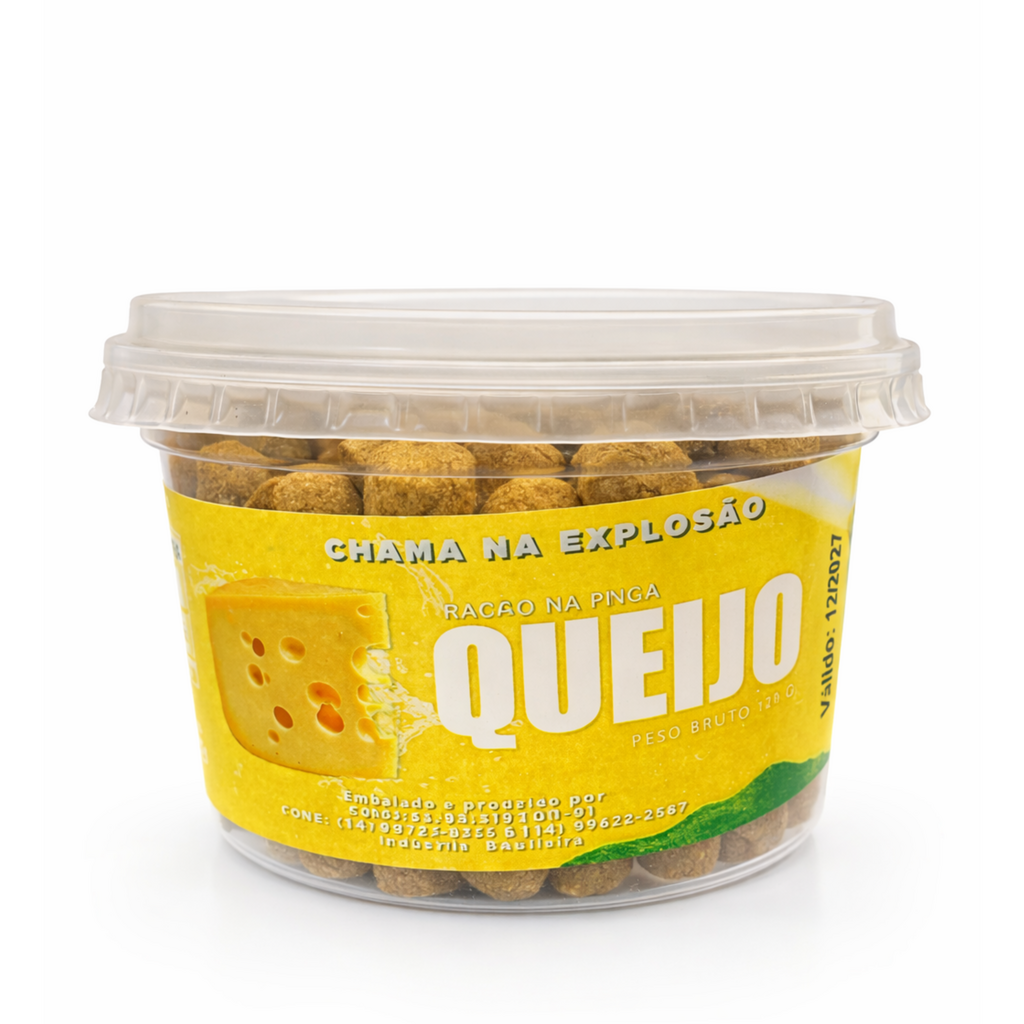 Ração Na Pinga Queijo 120g