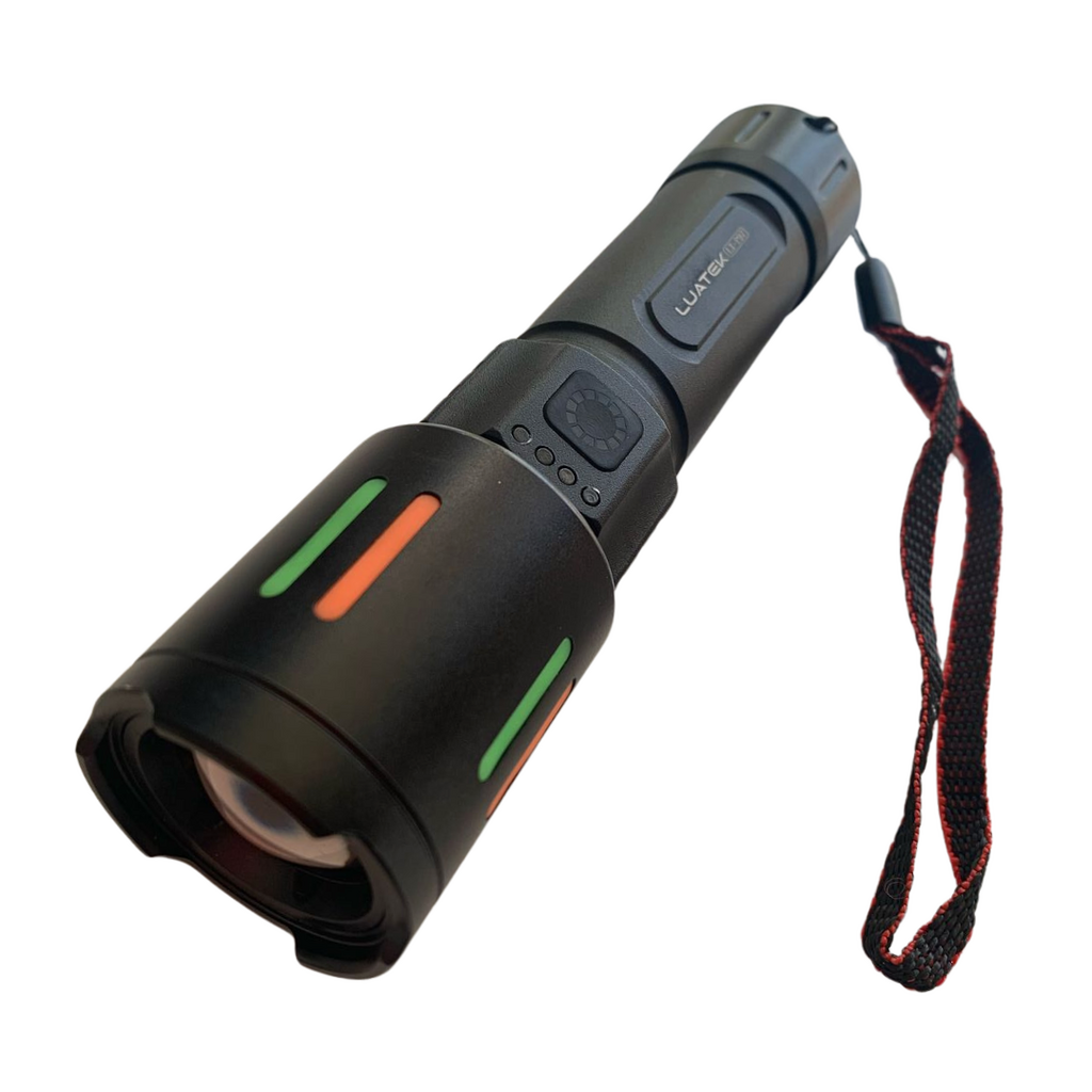 Lanterna Tática LT-P97 Laser C/ Zoom