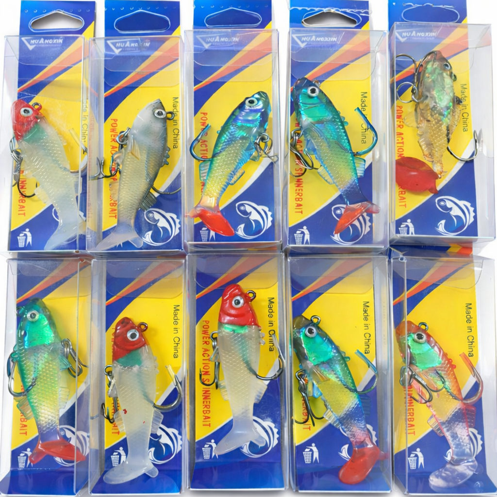 Isca Anzol Triplo Silicone DH-7174 5,5cm 8g